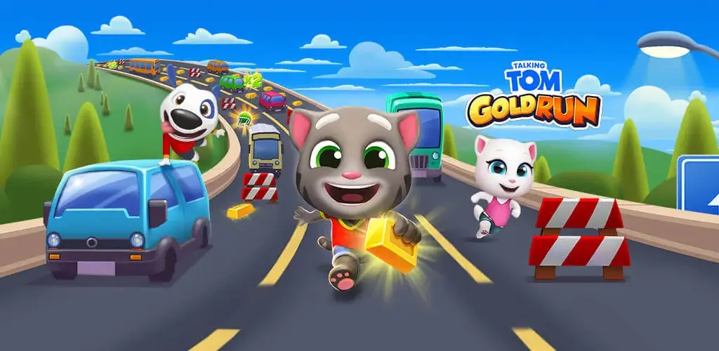 Talking Tom Run Gold Mod Apk